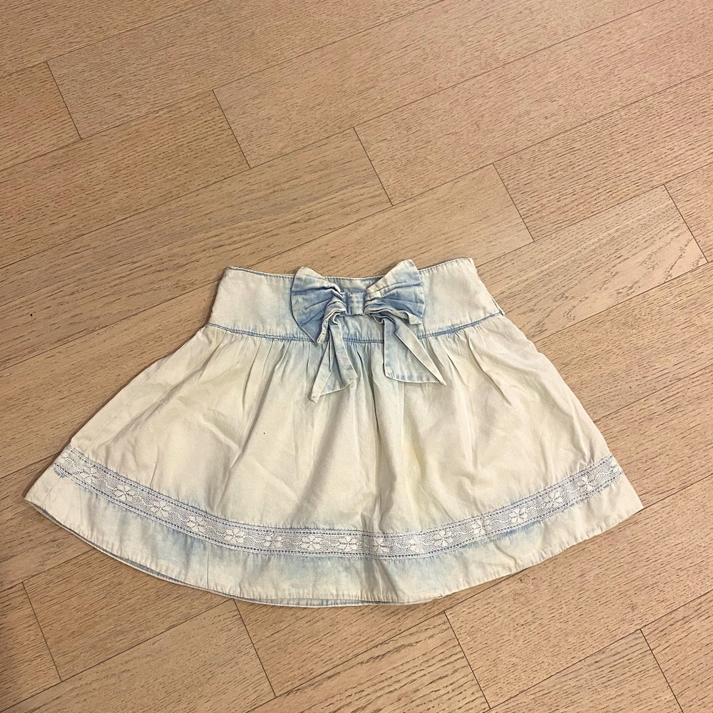 ZARA high waisted skirt jeans